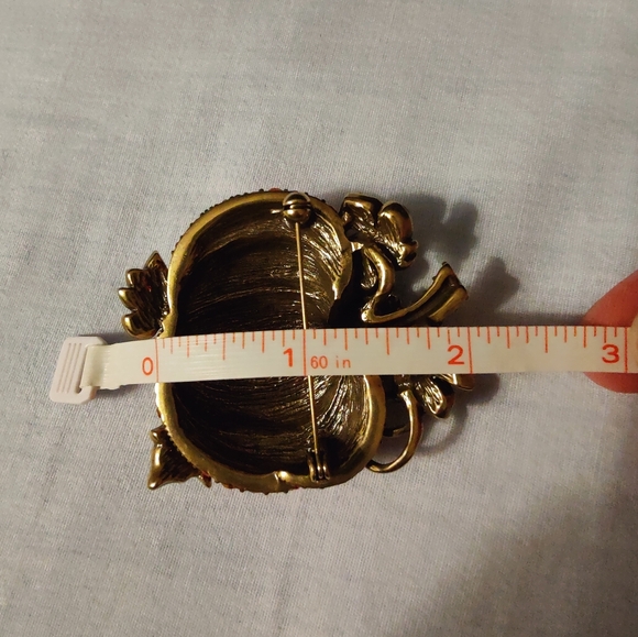 New off Park collection Crystal brooch pin pumpkin - Picture 5 of 6